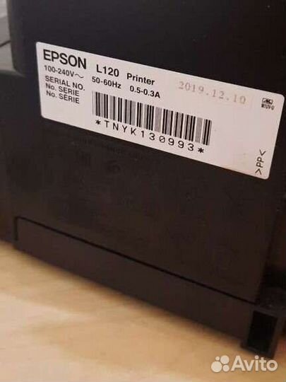Принтер Epson L120 и краски