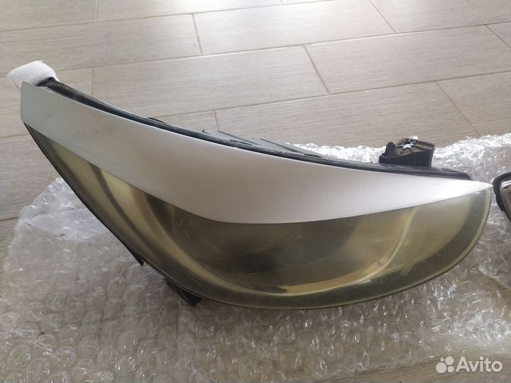 Фары на hyundai solaris