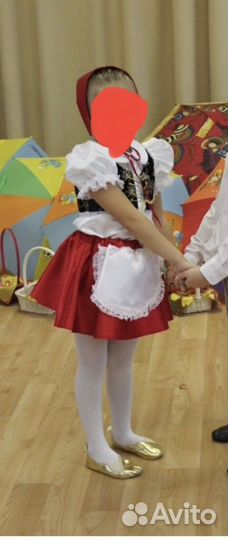 Костюм красная шапочка