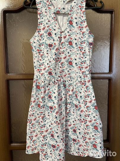 Платье женское летнее размера xs хлопок