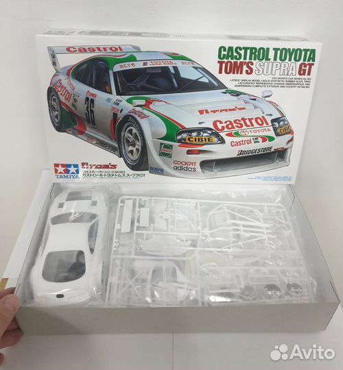 Код 24163, 1/24 автомобиль Castrol Toyota Supra