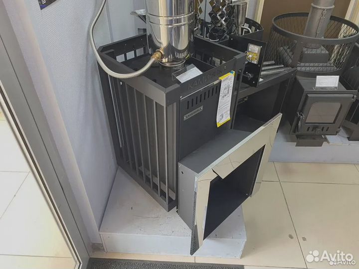 Газовая печь для бани