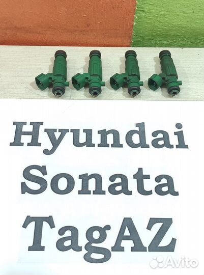 Форсунка топл. G4JP Hyundai Sonata TagAZ, 2003г