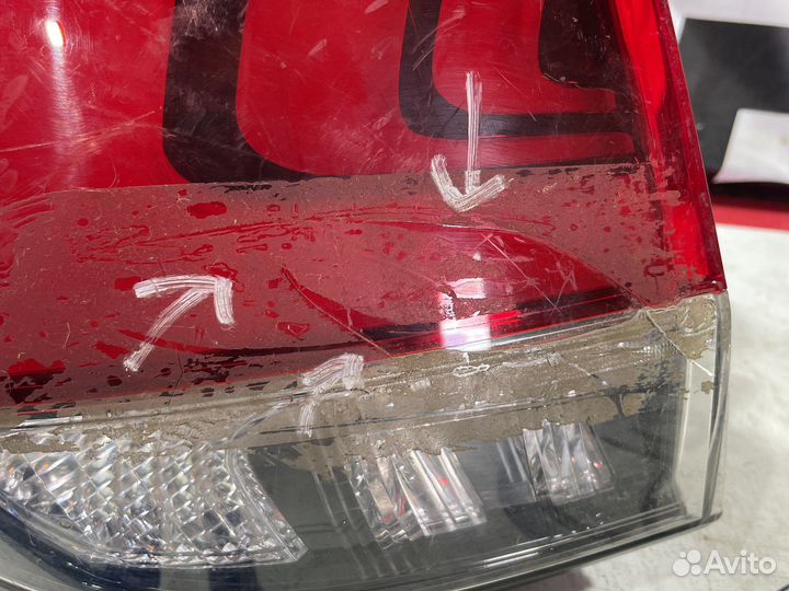 Фонарь левый наружний Lexus RX 2020