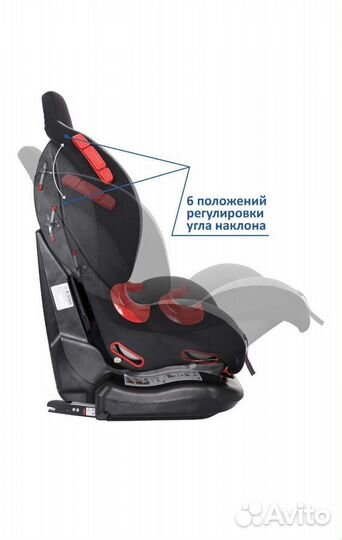 Детское автокресло с системой крепления isofix