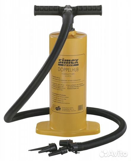 Насос для надувных изделий 49702AZ High Peak 2x20