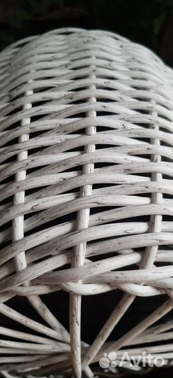 Кашпо подвесное из ротанга