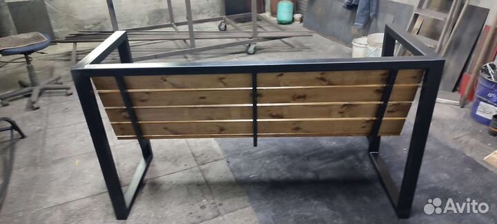 Скамейка лофт