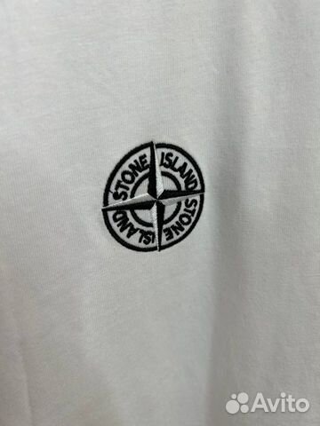 Футболка Stone Island (Черный и Белый)