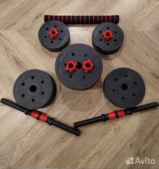 Гантели/штанга + блины 18 кг