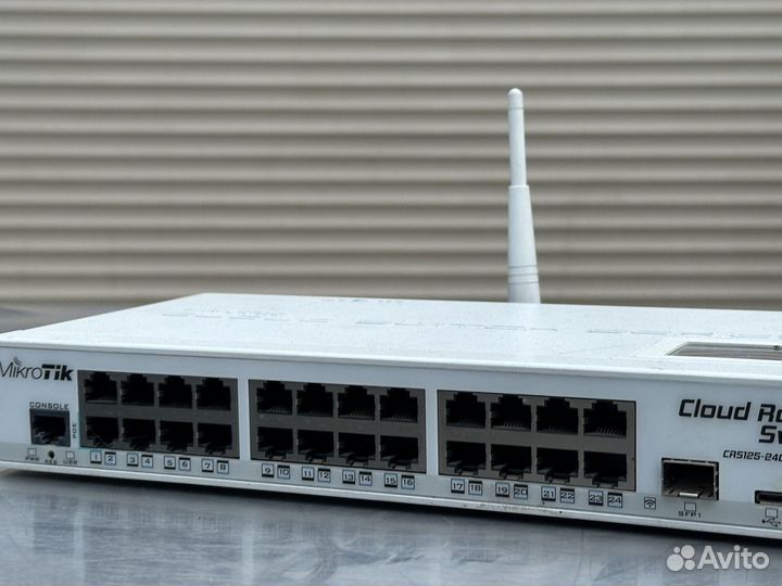 Коммутатор Mikrotik crs125-24g-1s-2hnd-in