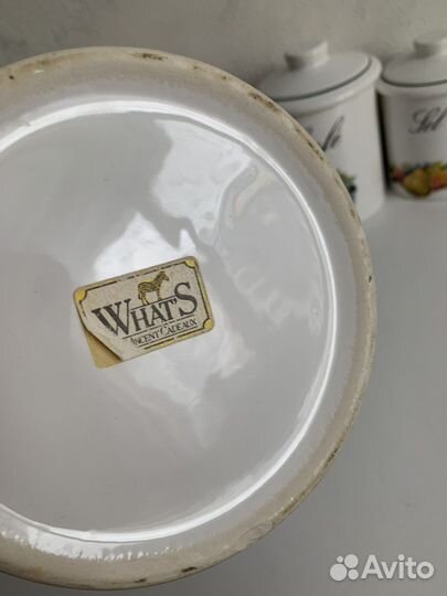 Набор фарфоровых банок