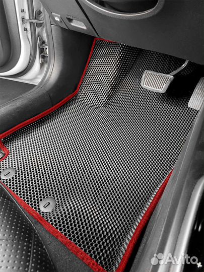 3д коврики в машину эва ева