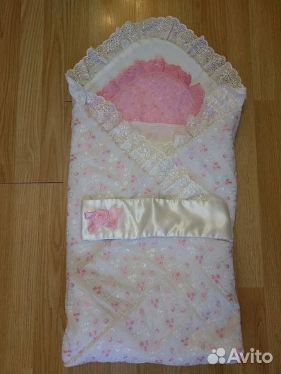 Комплект на выписку (конверт, одеяло)