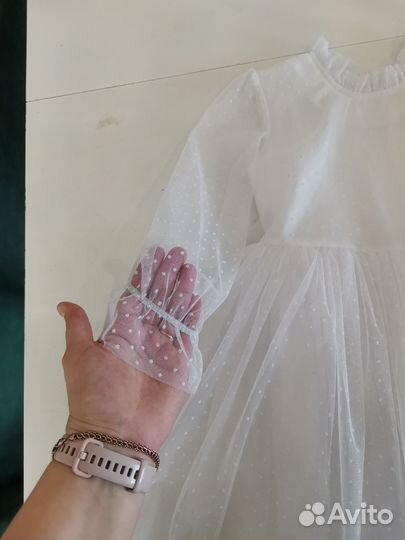 Детское нарядное платье 104