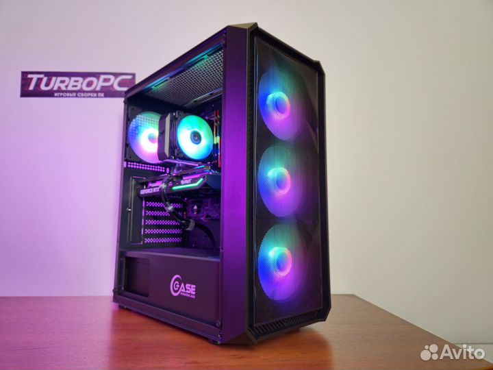 Игровой компьютер Intel 12100 и RTX 4060
