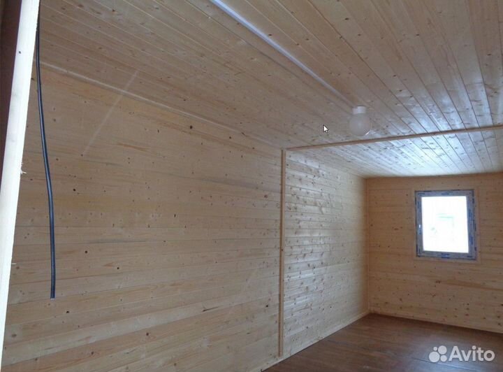 Хозблок (сарай) для дачи из имитации бруса