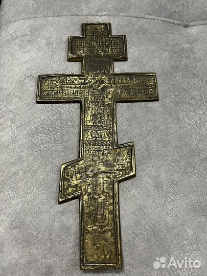 Непрестольный крест распятие 38/17,5