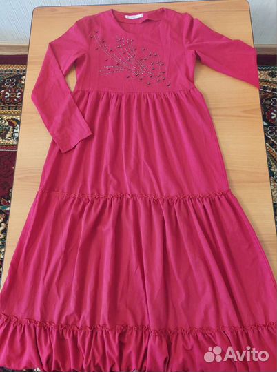 Платье длинное