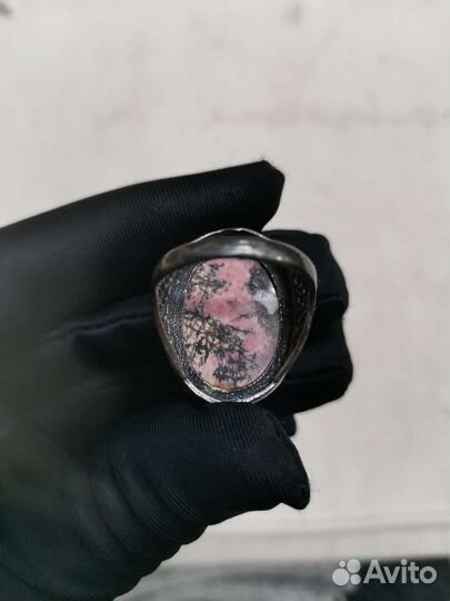 Кольцо старинное бижутерия до 1917г 19,5 мм (Ч)