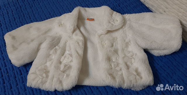 Меховое болеро для девочки