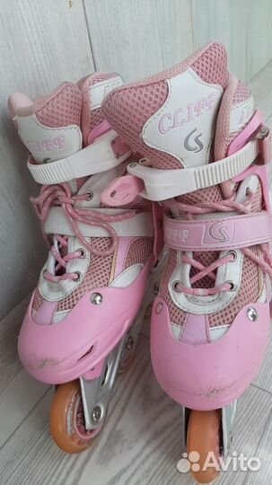 Роликовые коньки детские раздвижные