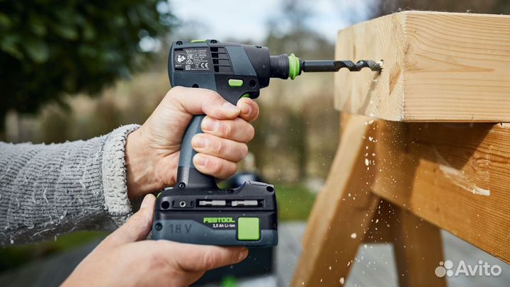 Аккум. дрель-шуруповерт Festool TXS 18-Basic