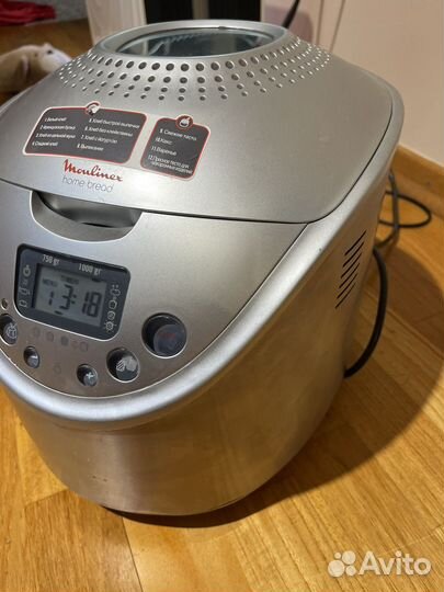 Хлебопечка moulinex