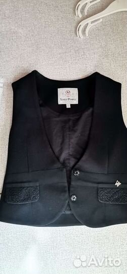 Жилет для девочки, школьная форма