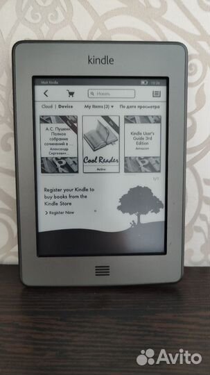 Электронная книга Amazon Kindle touch