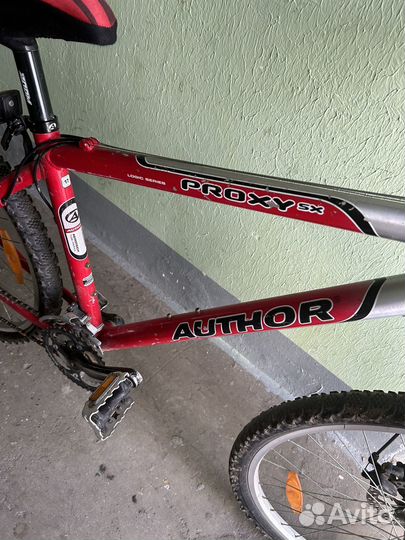 Author proxy sx велосипед
