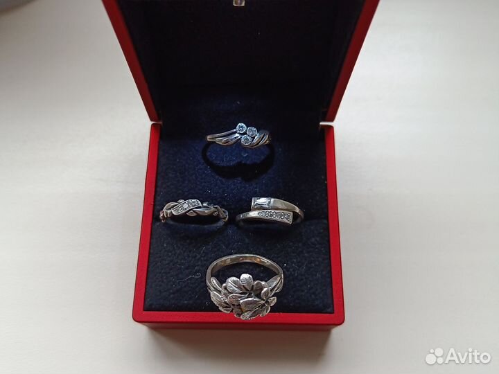 Серебряные кольца