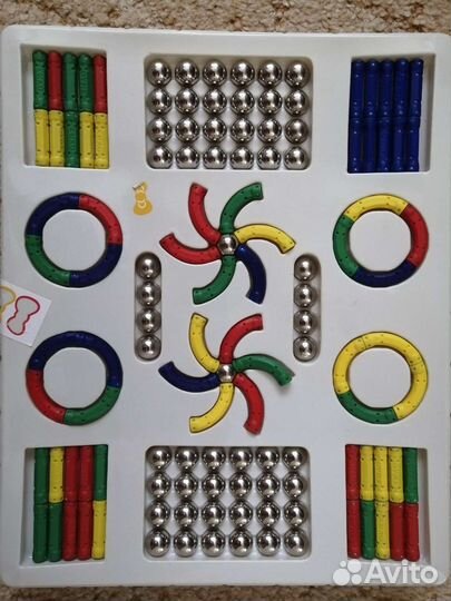 Конструктор магнитный, электровикторина