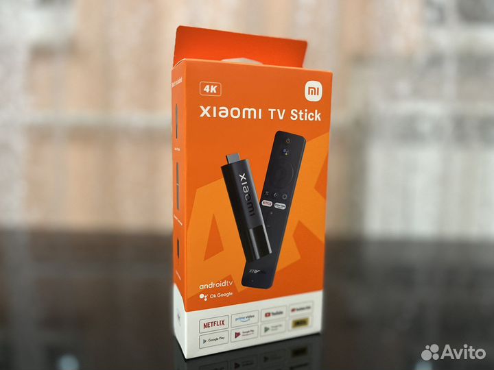 Тв-адаптер Xiaomi Mi TV Stick 4K HDR (новый)