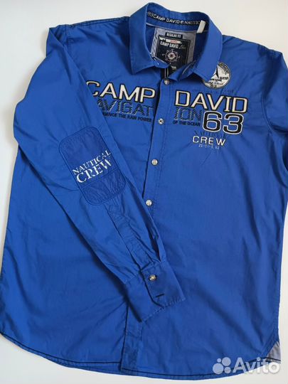 Рубашка мужская camp david размер М
