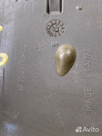 Дефлектор торпедо Dodge Caravan 2.4