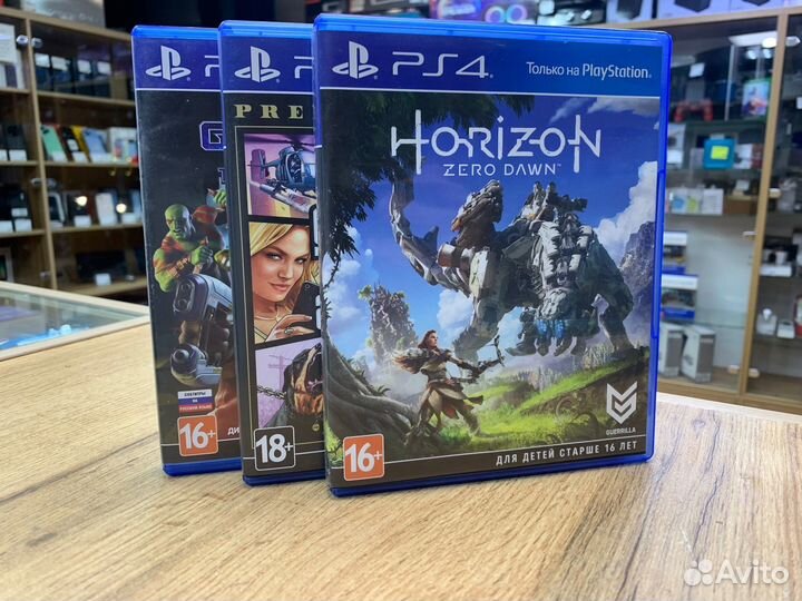 Sony Playstation 4 диски