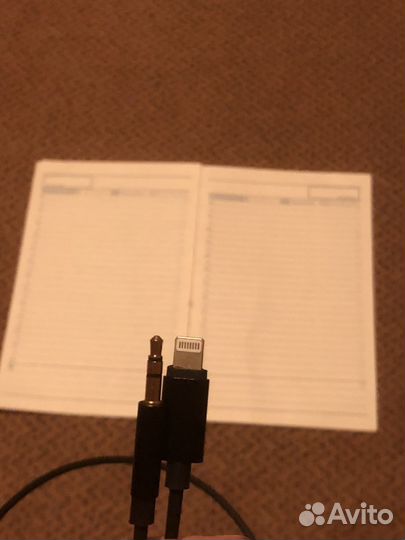 Аудио кабель AUX Lightning для iPhone