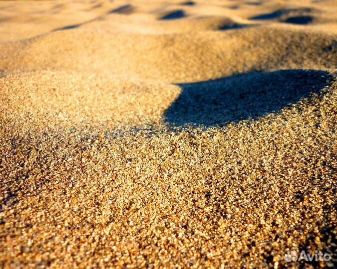 Намывной песок, речной, карьерный