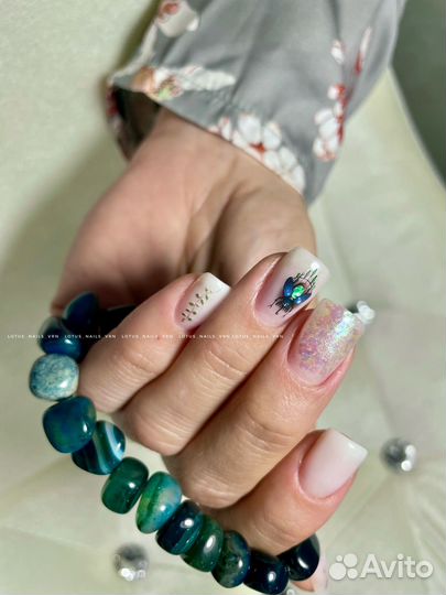 Маникюр/гель-лак/наращивание на дому