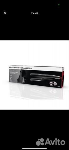 Выпрямитель / утюжок для волос Rowenta & Karl