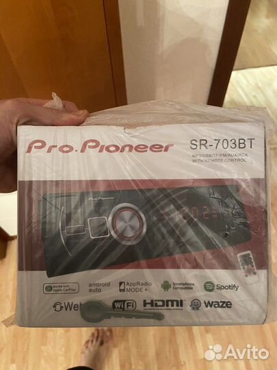 Pro pioneer sr-703вт магнитола