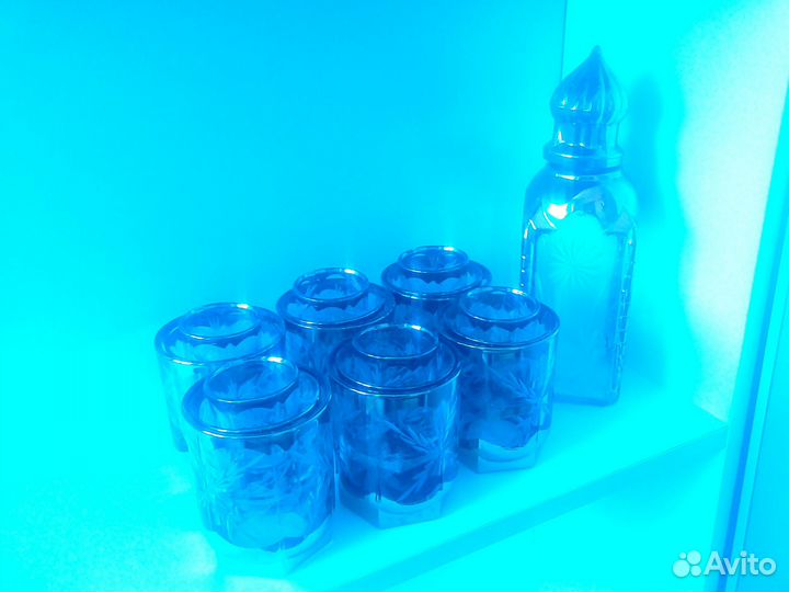 Коньячно-водочный набор СССР в отличном состоянии