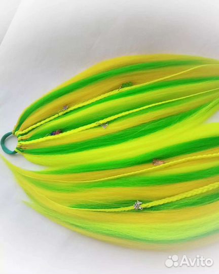 Резинка для волос, бант, хвостики