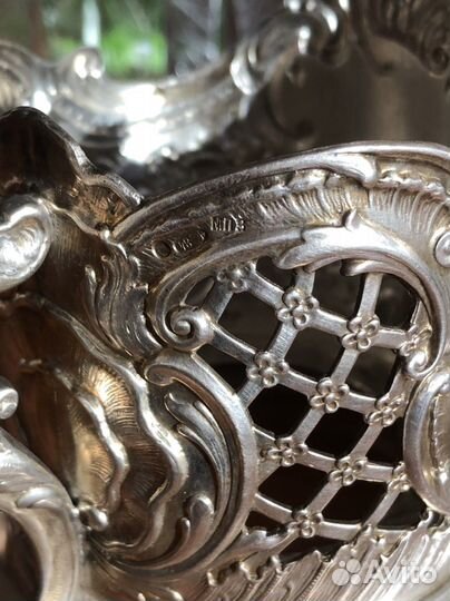 Подстаканник мпз серебряный