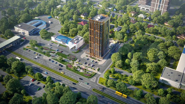 3-к. квартира, 94,8 м², 16/21 эт.