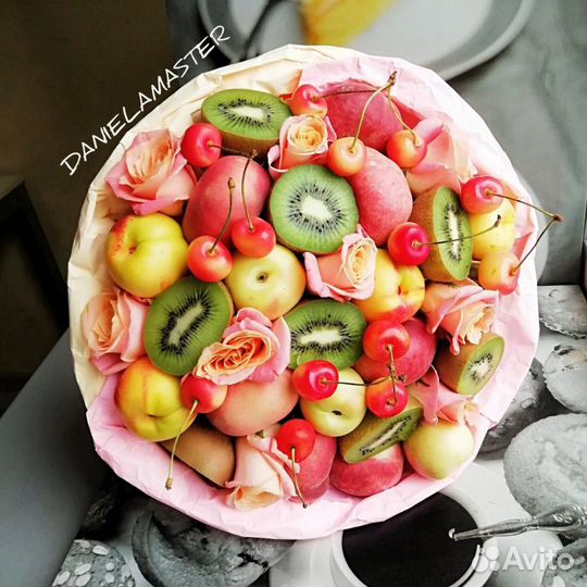 Съедобные букеты на 8 марта