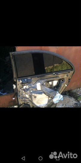 Тойота Авенсис Т25 дверь задняя правая