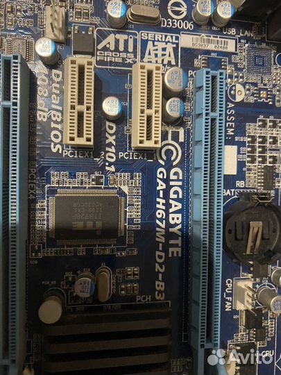 Материнская плата 1155