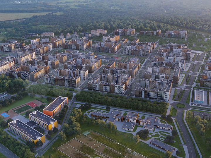 2-к. квартира, 57,7 м², 7/8 эт.